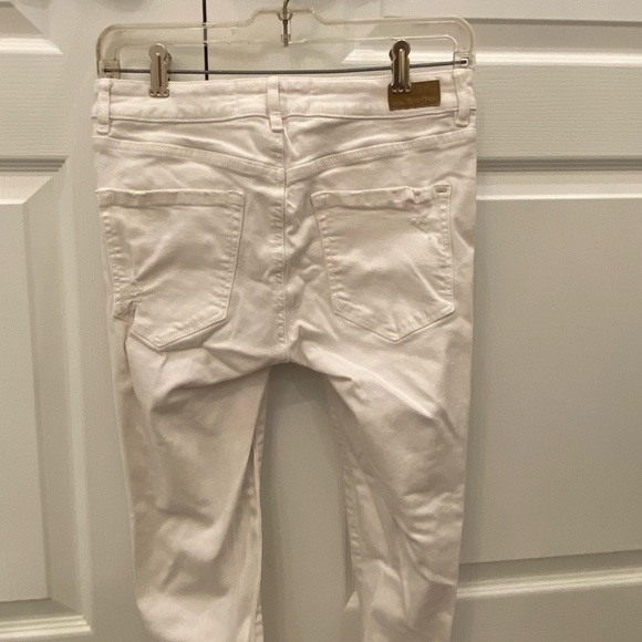 White Garage Low Rise Ripped Jeans - Picture 2 of 2